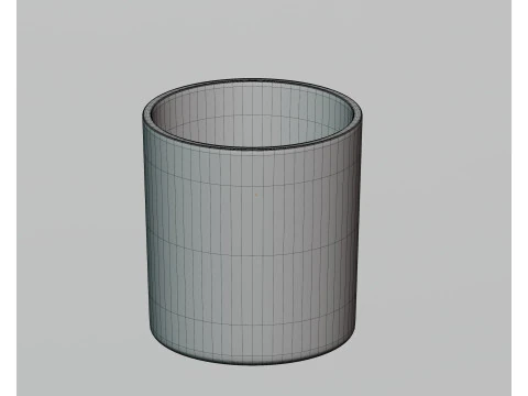 Candle jar 3D Model