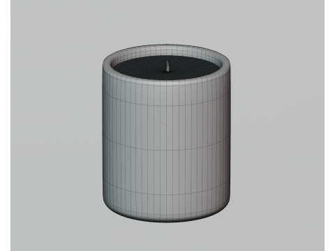 Candle jar 3D 모델