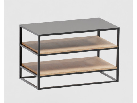 Wooden shelf 3D Model