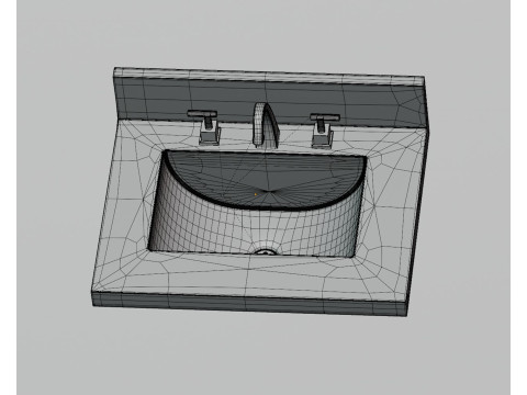 Kitchen Sink 3D Model