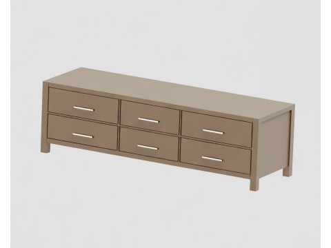 Wardrobe Model 3D