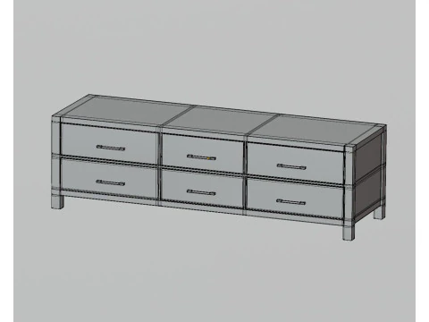 Гардероб 3D Модель