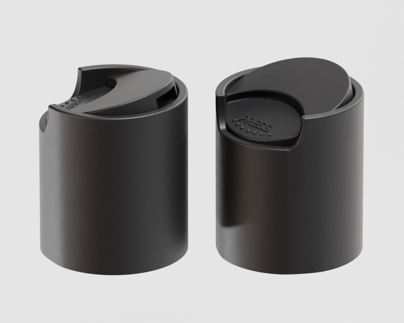 Cosmetic bottle cap 3D Model .c4d .max .obj .3ds .fbx .stl .blend 