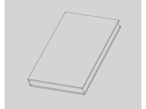 Book Modèle 3D