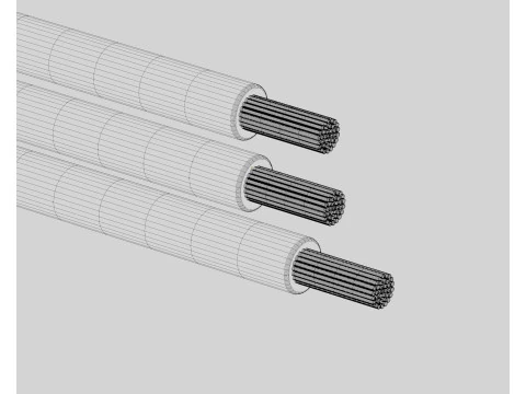Cable wire 3D Model