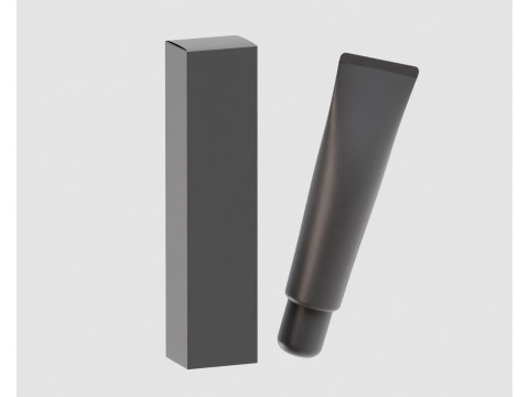 Cosmetic tube 3D 模型