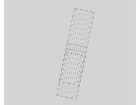Cosmetic bottle 3D Model