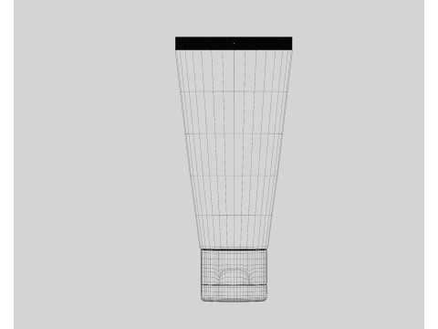 Cosmetic tube 3D 모델