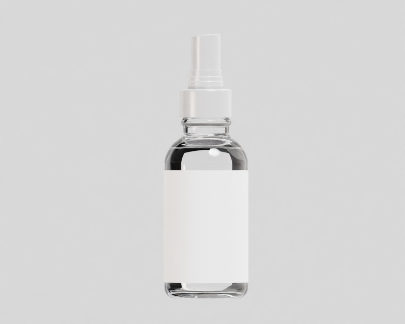 Cosmetic bottle Modelo 3D .c4d .max .obj .3ds .fbx .stl .blend 