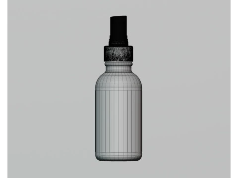 Cosmetic bottle 3D Model