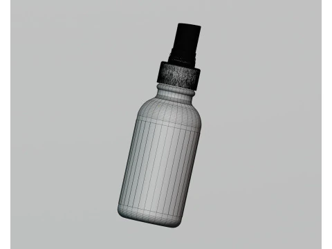 Cosmetic bottle 3D Model