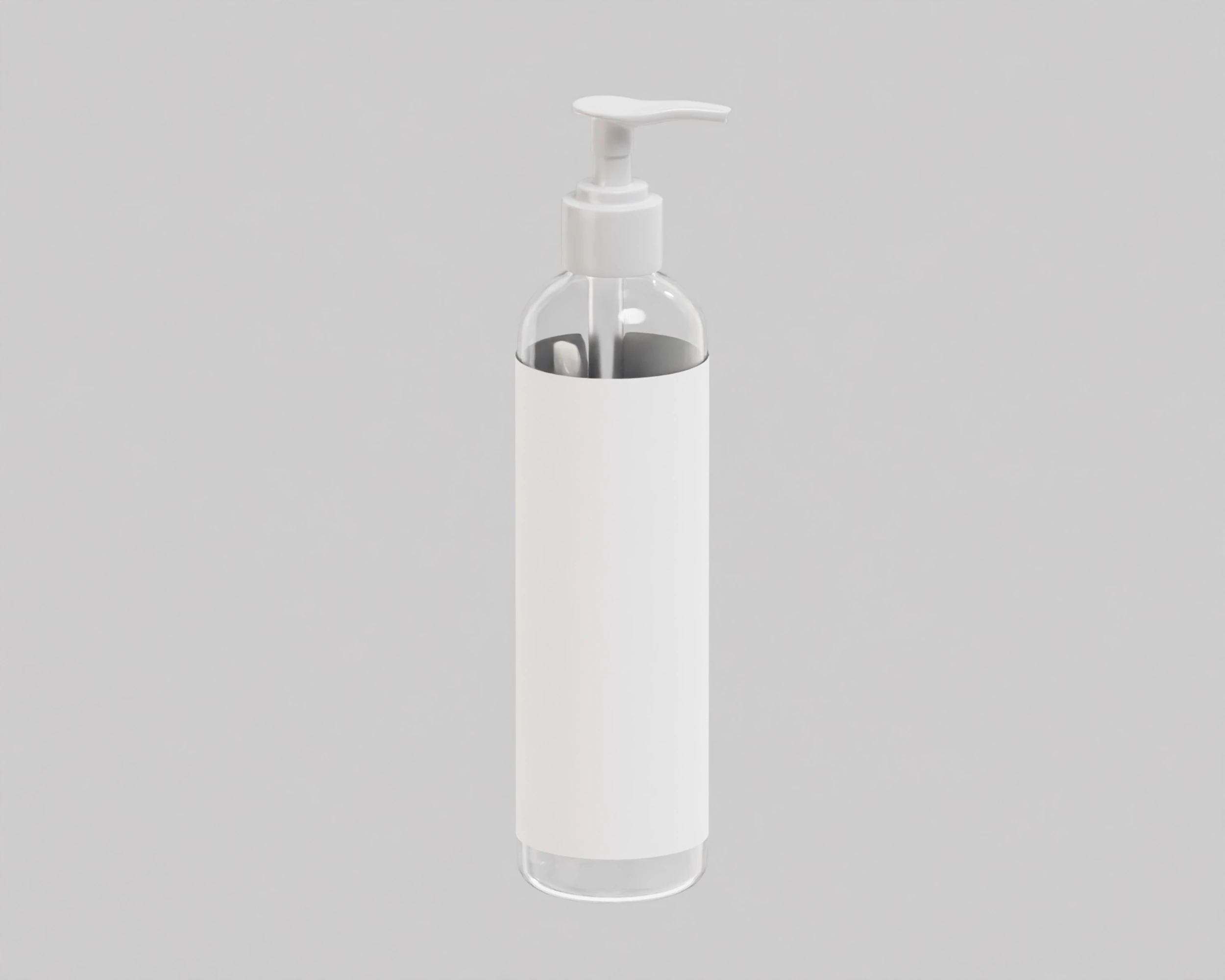 Cosmetic oil bottle 3D Model .c4d .max .obj .3ds .fbx .stl .blend 