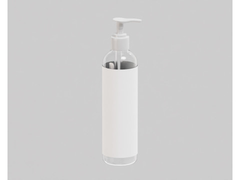 Cosmetic oil bottle 3D Model