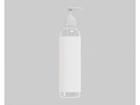 Cosmetic oil bottle 3D Model
