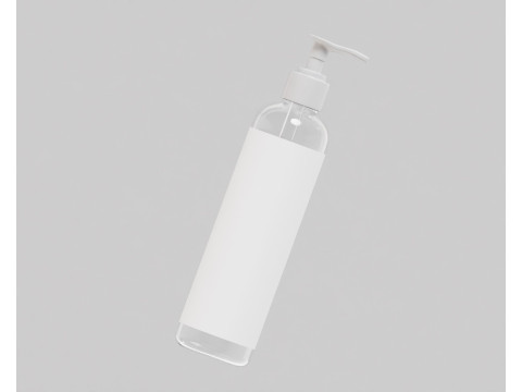 Cosmetic oil bottle 3D Model
