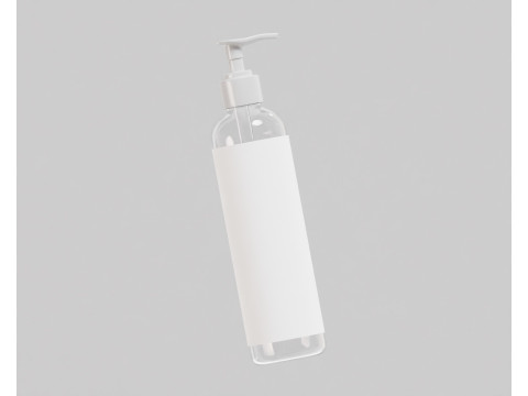 Cosmetic oil bottle 3D Model