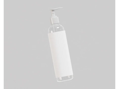Cosmetic oil bottle 3D Model