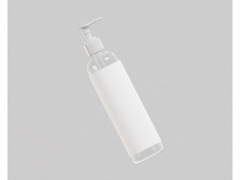 Cosmetic oil bottle 3D Model
