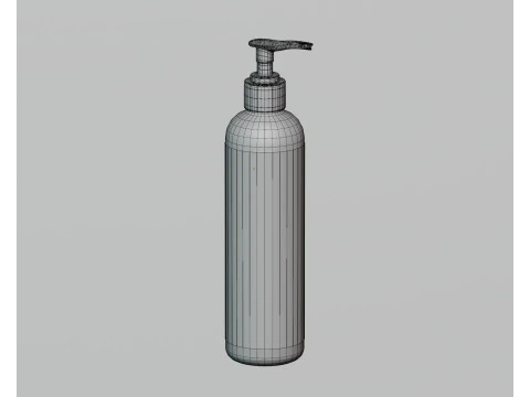 Cosmetic oil bottle 3D Model