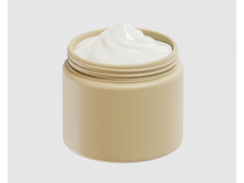 Cream jar Modelo 3D