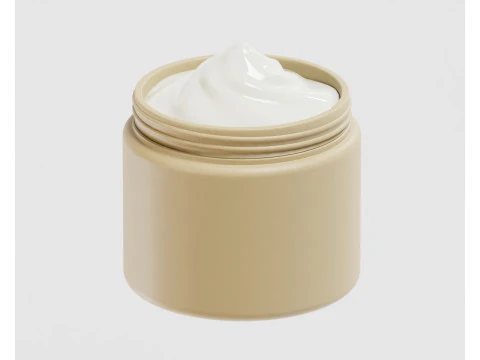 Cream jar 3D Model