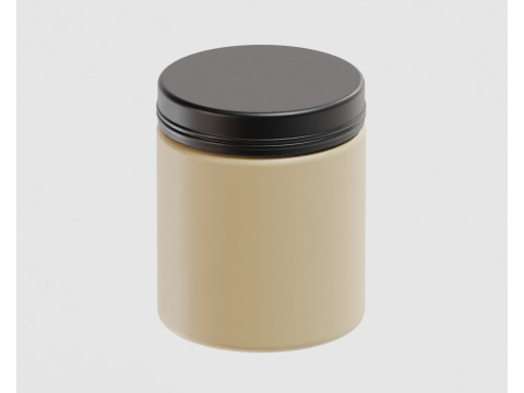 Cream jar Modelo 3D
