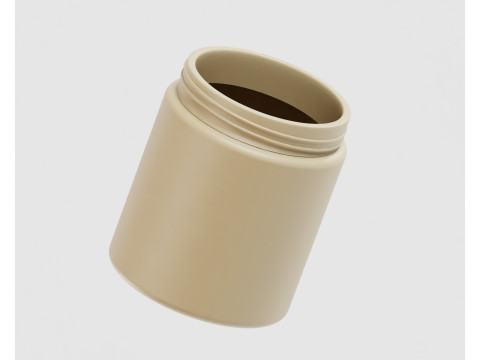 Cream jar Modelo 3D