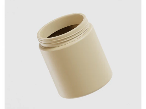 Cream jar 3D Model