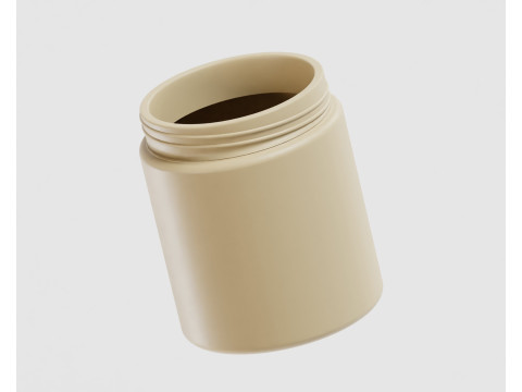 Cream jar Modelo 3D