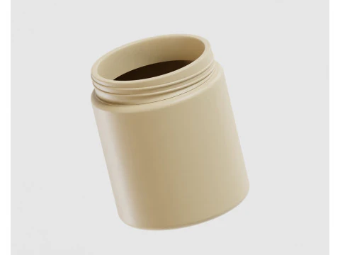 Cream jar 3D Model