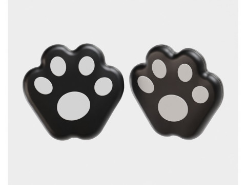 Patte de chien Modèle 3D