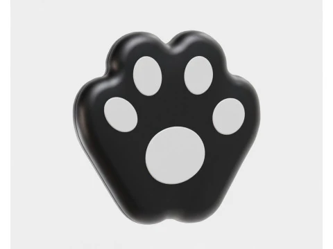Dog Paw 3D Model
