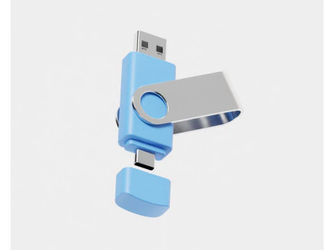 Pendrive Modelo 3D