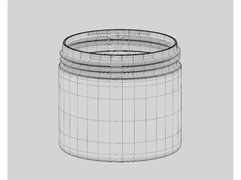 Dog food jar 3D Model