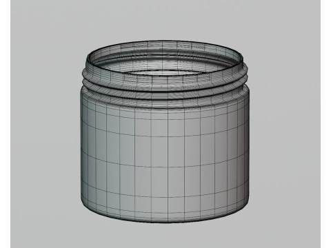 Dog food jar 3D Model