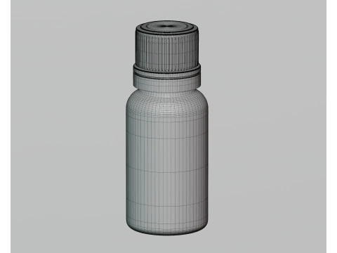 Cosmetic Bottle 0001 3D Model