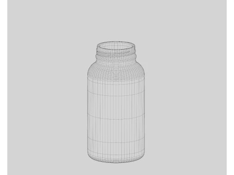 Cosmetic Bottle 0001 3D Model