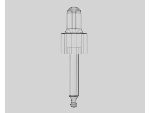 Glass Dropper 3D Model