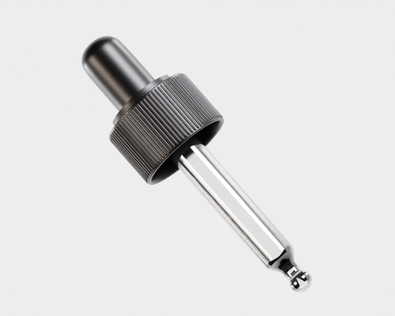 Glass Dropper 002 3D Model .c4d .max .obj .3ds .fbx .stl .blend 