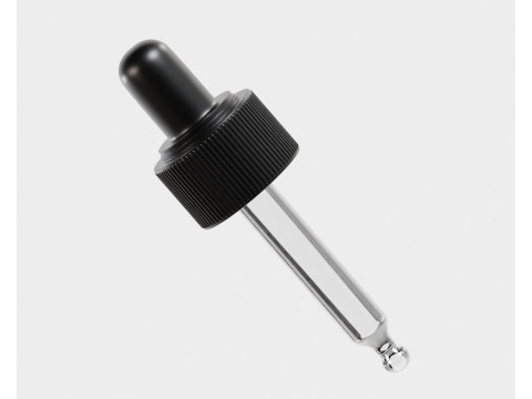 Glass Dropper 002 3D Model