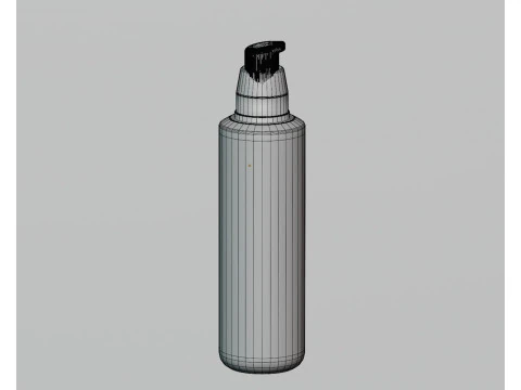 Butelka z pianki Model 3D