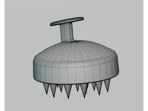 Hair brush 3D Model