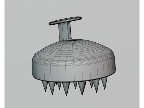 Hair brush 3D Model