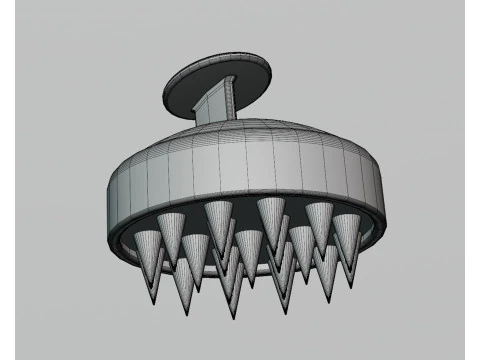 Hair brush 3D Model