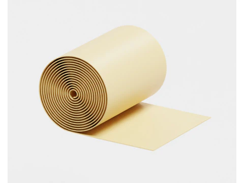 Wrapping Paper Roll 3D Model