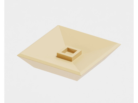 Arabische Oud-standaard 3D Model