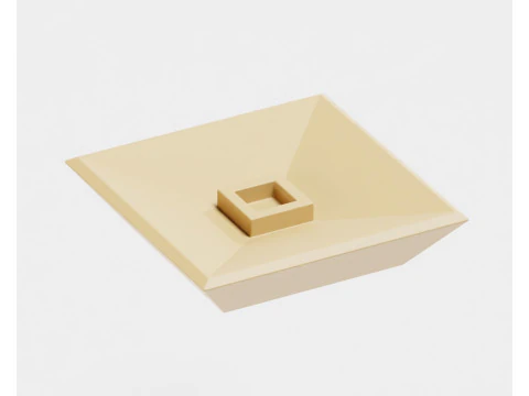 Arabischer Oud-St&auml;nder 3D Modell