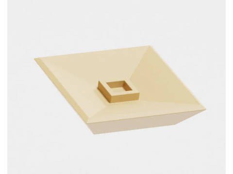 Arabischer Oud-St&auml;nder 3D Modell