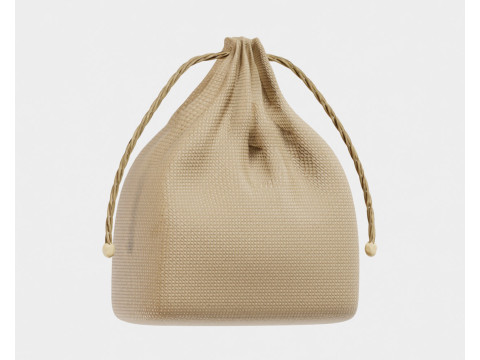 Джутовая сумка 3D Модель