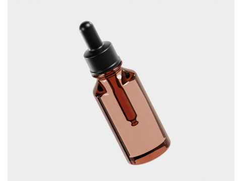 Dropper Bottle 3D Model